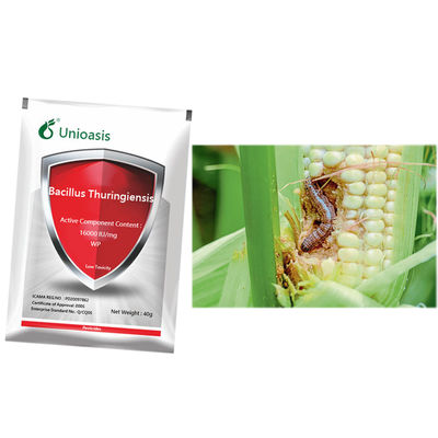 Bacillus Thuringiensis Bt Microbial Pesticide for Lepidoptera Control